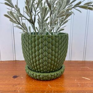 The Dragonscale Planter Pot 01, Indoor Flower Pot, Houseplant